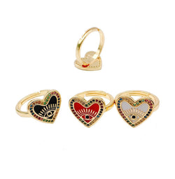 Heart Ring-     GOLD COLLECTION