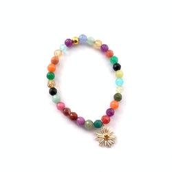 Daisy Rainbow Bracelet