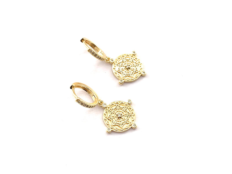 Orbit Gold Earrings - GOLD COLLECTION