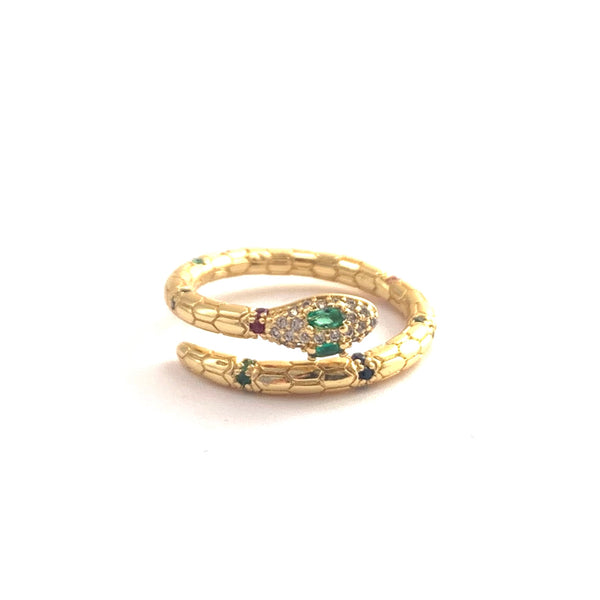 Rainbow Serpent Ring - GOLD COLLECTION