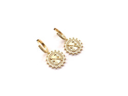 Crossed Arrow Earrings - GOLD COLLECTION
