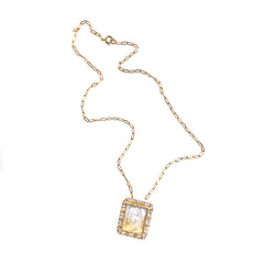 Grace Necklace-     GOLD COLLECTION - HotRocksJewels