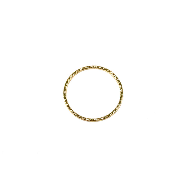 Hammered Ring-     GOLD COLLECTION - HotRocksJewels
