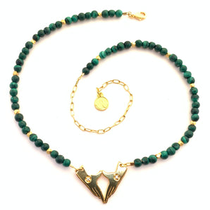 Malachite HR for HR Necklace