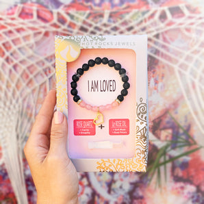 "I AM LOVED" Bracelet- MANTRA COLLECTION - HotRocksJewels