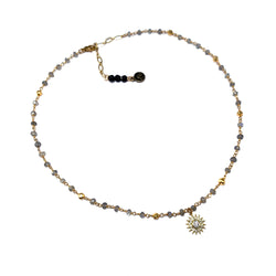 Soli Charm Necklace-      MUSE COLLECTION - HotRocksJewels