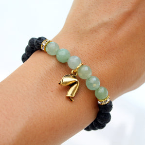 "I AM ABUNDANT" Bracelet - MANTRA COLLECTION - HotRocksJewels