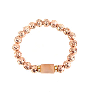 Sunstone Bracelet - LUXE LAVA COLLECTION - HotRocksJewels