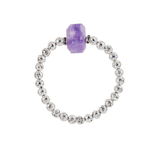 Amethyst Bracelet - LUXE LAVA COLLECTION - HotRocksJewels