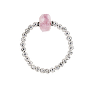 Kunzite Bracelet - LUXE LAVA COLLECTION - HotRocksJewels